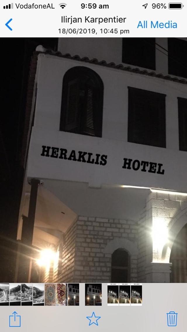 Heraklis Hotel Berat Eksteriør billede